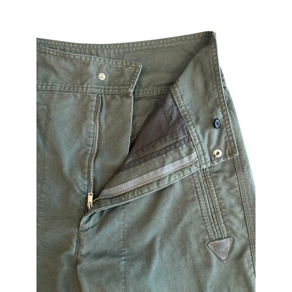 Isabel Marant Étoile Raluniae High-Rise 100% Cotton Canvas Trousers FR-36 US-4 - Picture 6 of 12